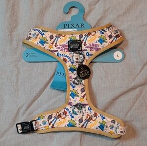 Sassy Woof, Toy Story Dog Harness - Cream and Blue, Size Large